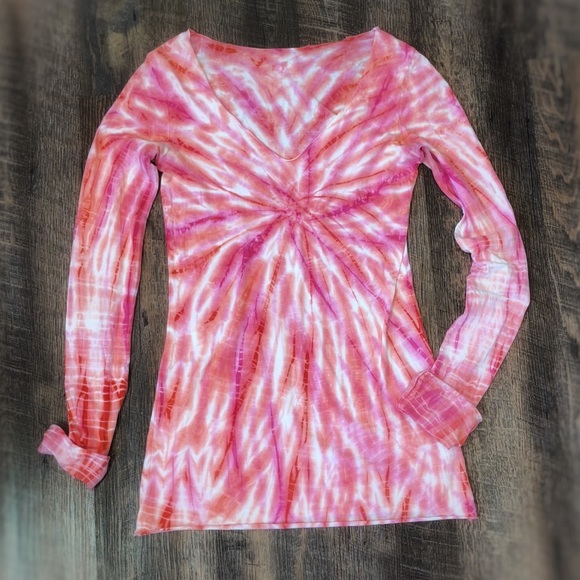 Hard Tail Tops - HARD TAIL tie-dye tunic size M